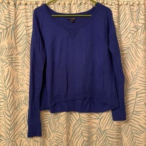 Women sweater, scoop neck , high low cut , size medium